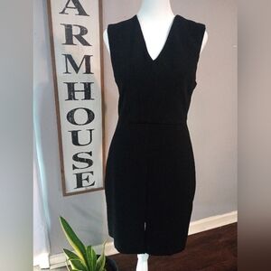 Classic Black Sleeveless Dress Size Medium